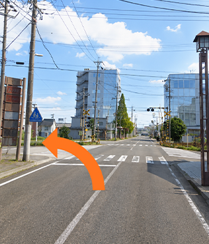 那加・蘇原・長森方面から２